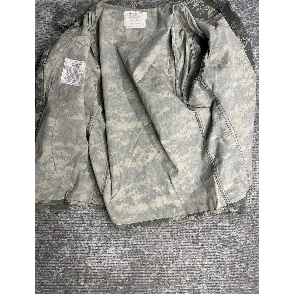 Army Combat Uniform Coat Adult Medium Regular Digital Camo Paintball B